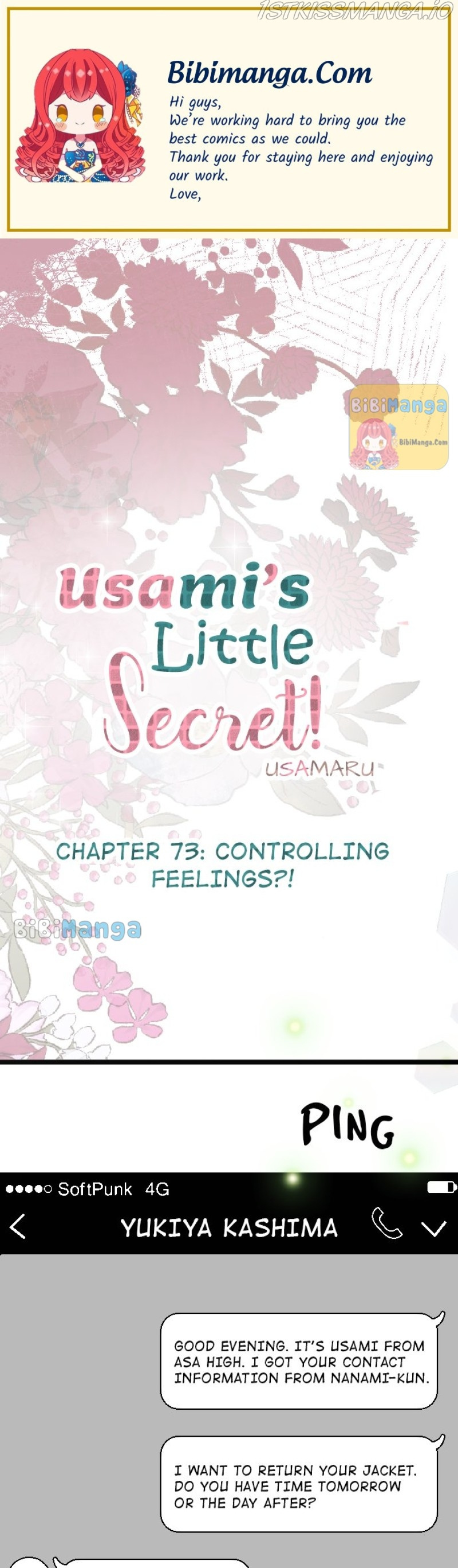 Usami’s Little Secret! chapter 73 - page 1