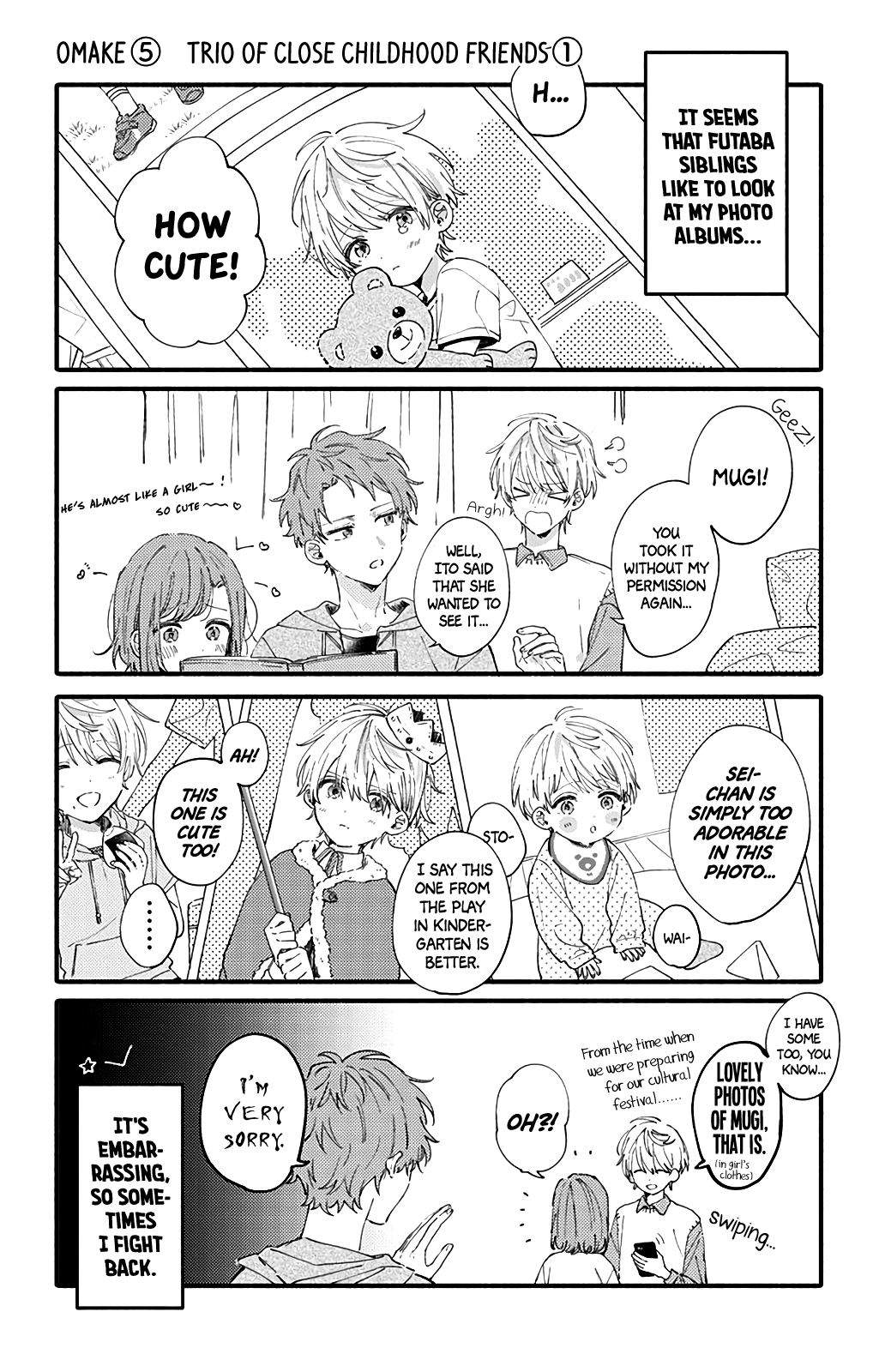 Sei-chan, Your Love Is Too Much! chapter 11.1 - page 1