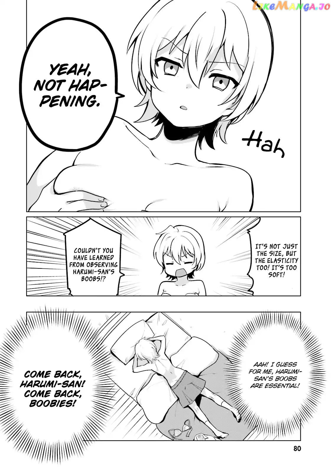 Sekai de Ichiban Oppai ga Suki! chapter 6 - page 8