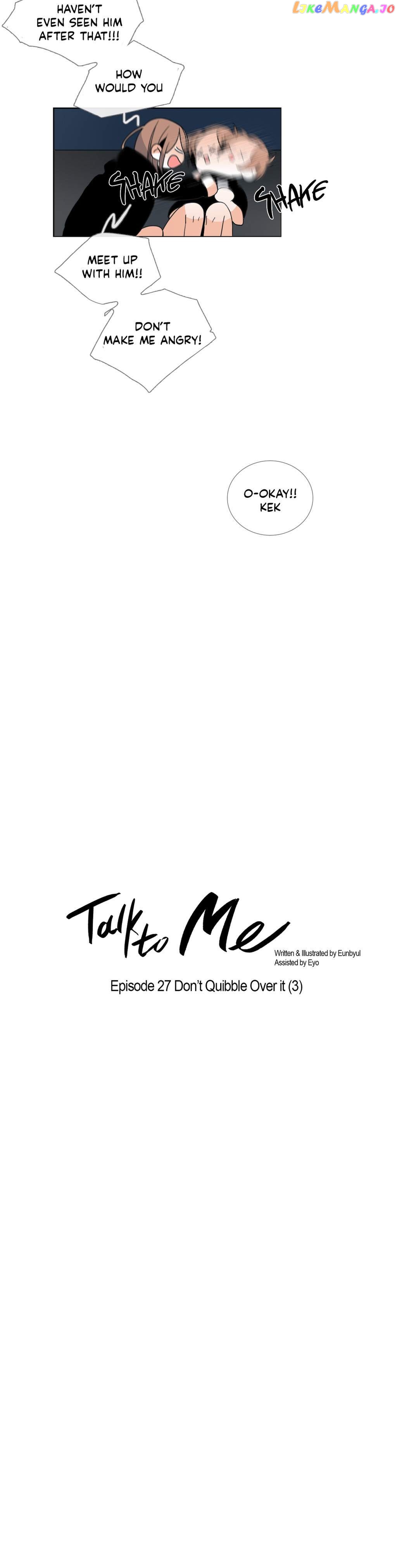Talk to Me chapter 27 - page 5