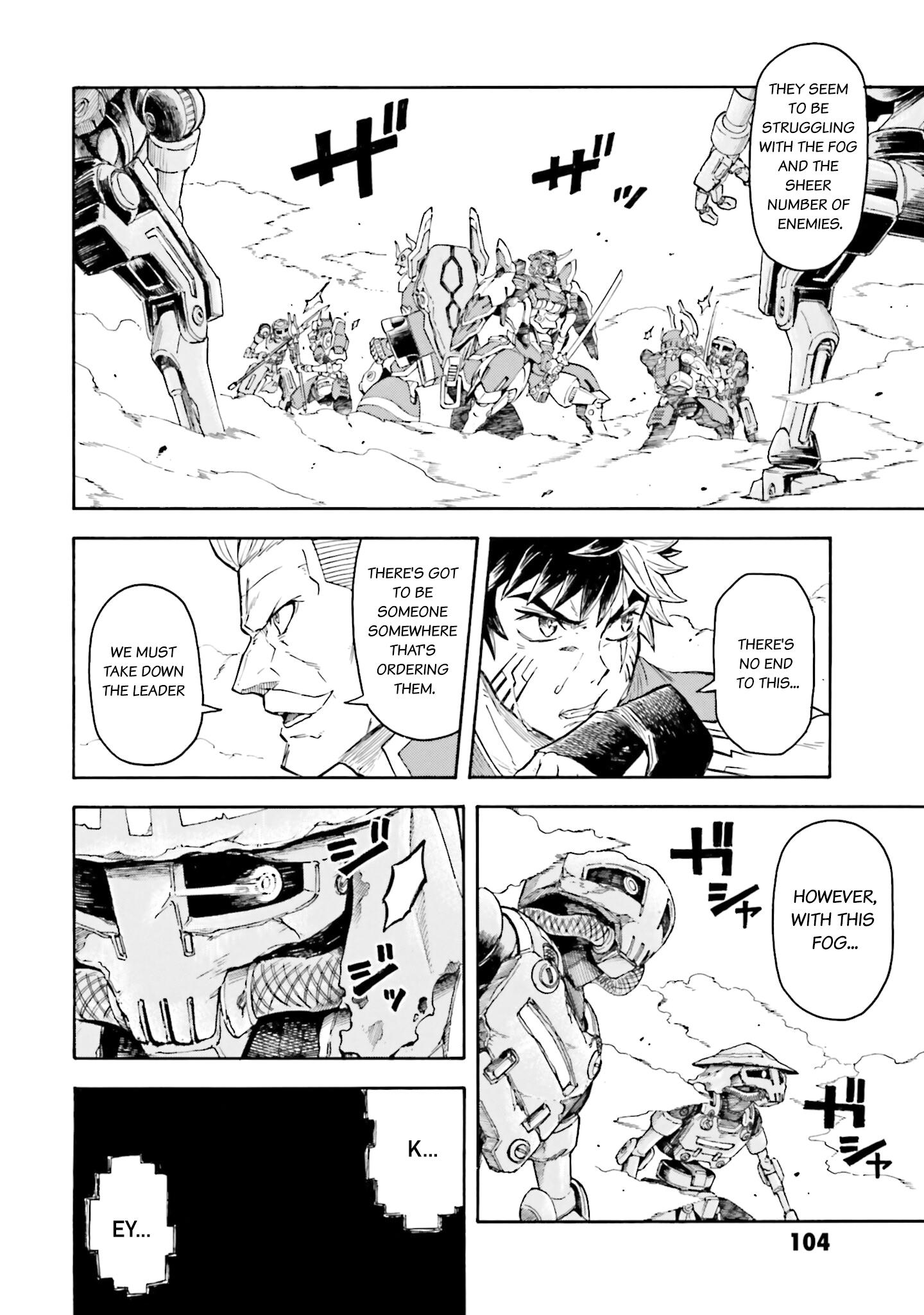 Mobile War History Gundam Burai chapter 15 - page 7