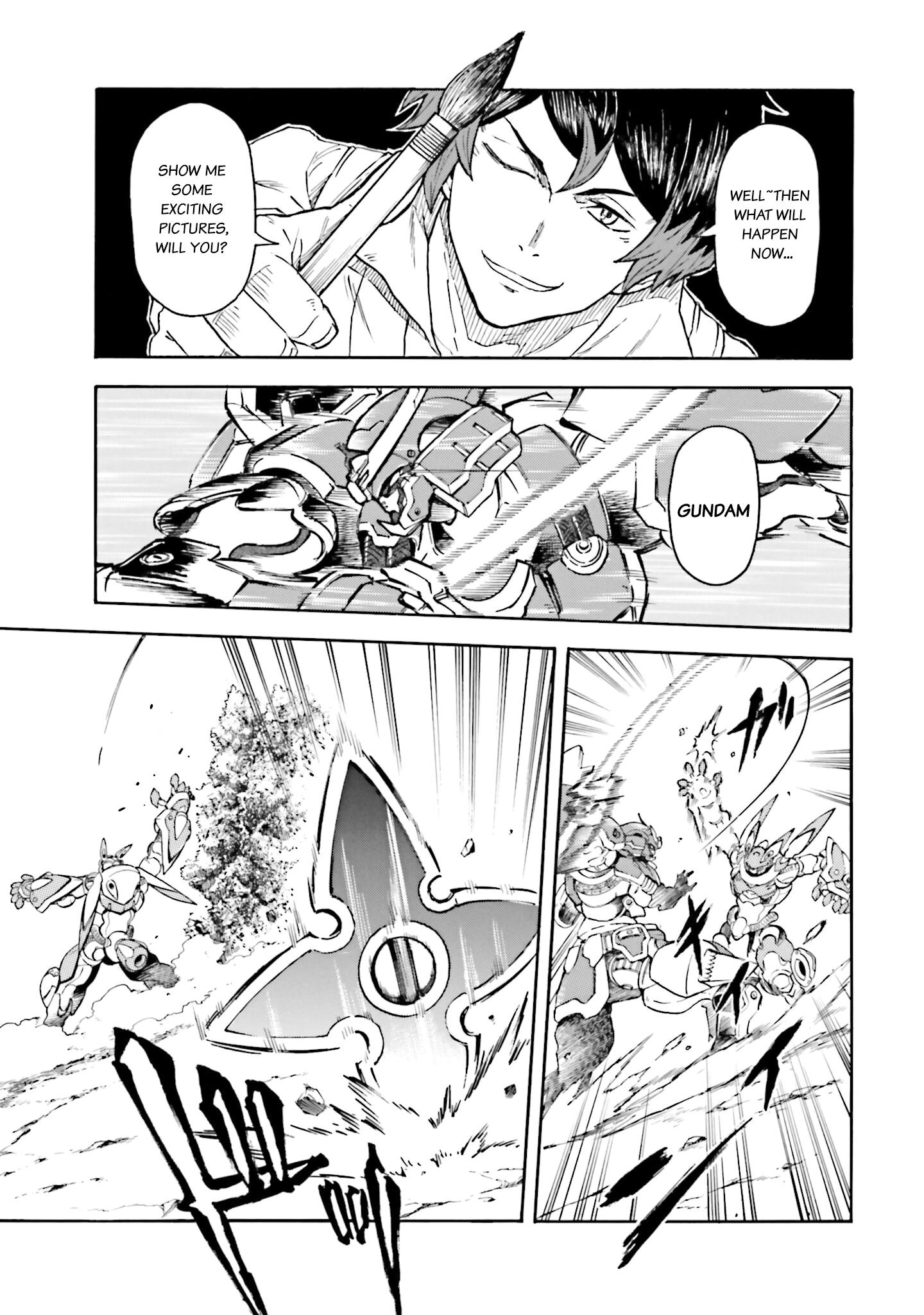 Mobile War History Gundam Burai chapter 8 - page 11