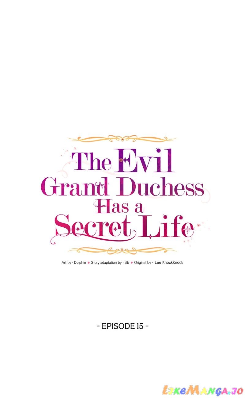 The Evil Grand Duchess Has a Secret Life Chapter 15 - page 22