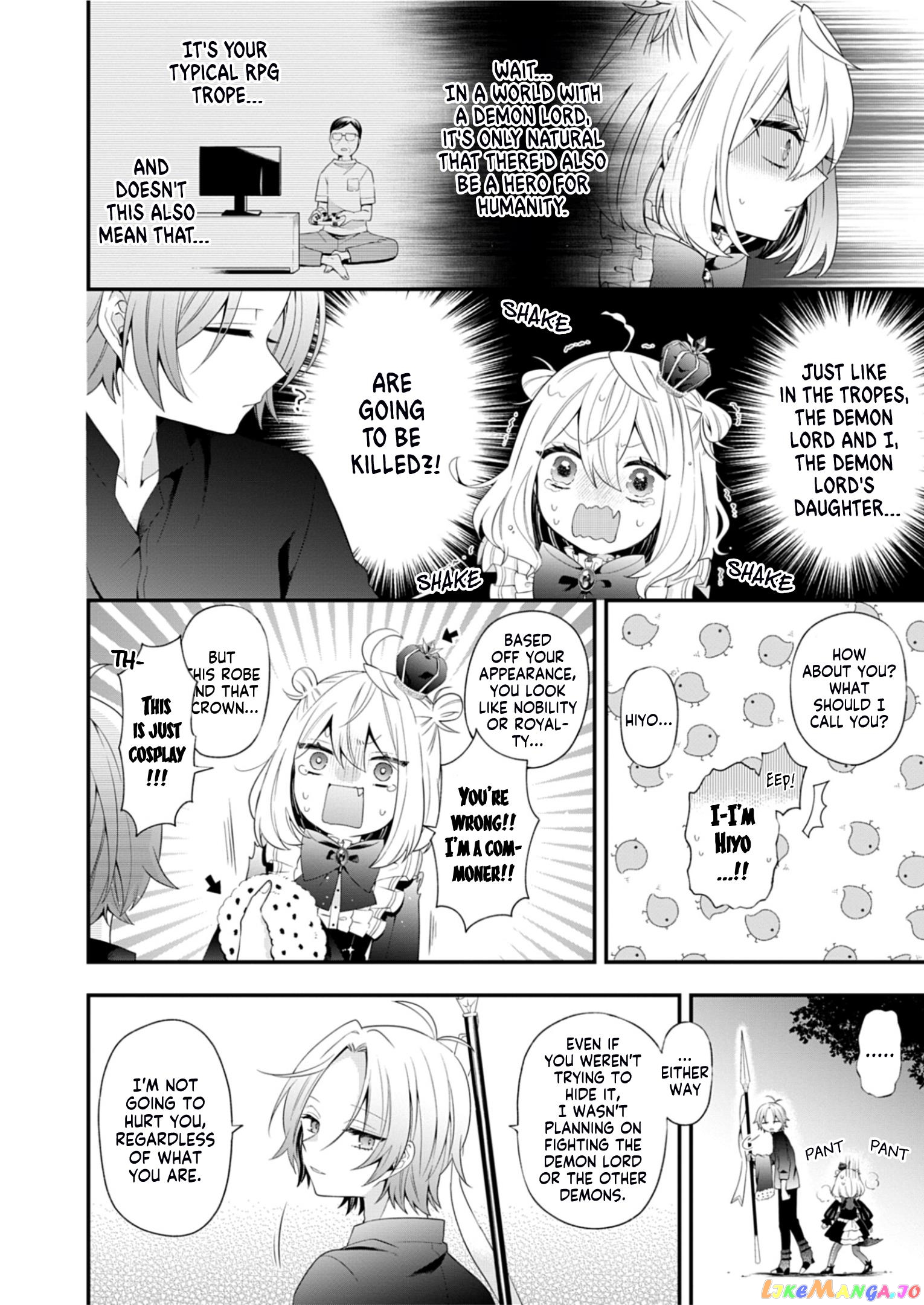 The Old Man That Was Reincarnated as a Young Girl in the Demon World Wants to Become the Demon Lord for the Sake of Peace chapter 2 - page 6