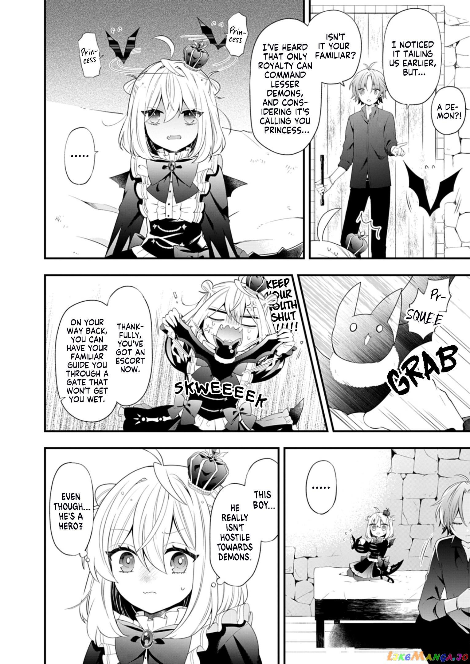 The Old Man That Was Reincarnated as a Young Girl in the Demon World Wants to Become the Demon Lord for the Sake of Peace chapter 2 - page 8