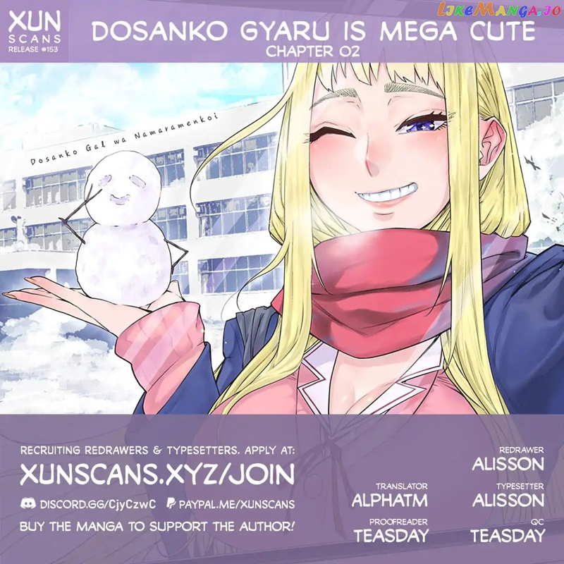 Dosanko Gyaru Is Mega Cute chapter 2 - page 1