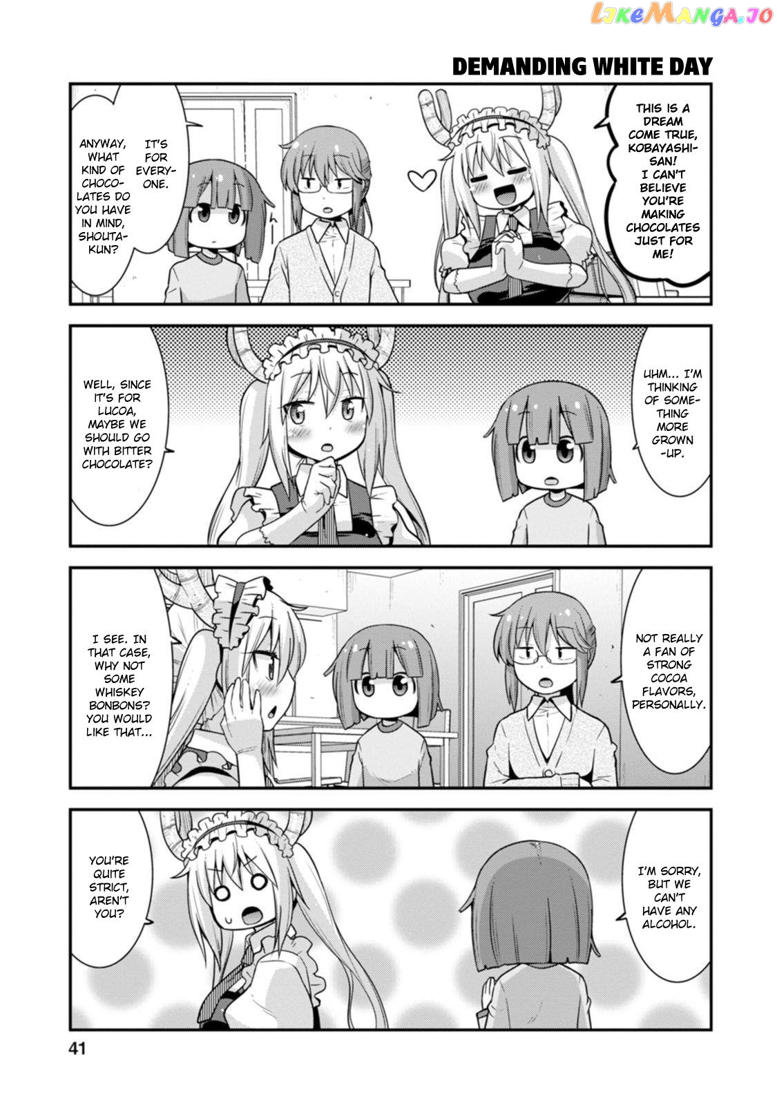 Miss Kobayashi's Dragon Maid: Lucoa is my xx chapter 38 - page 5