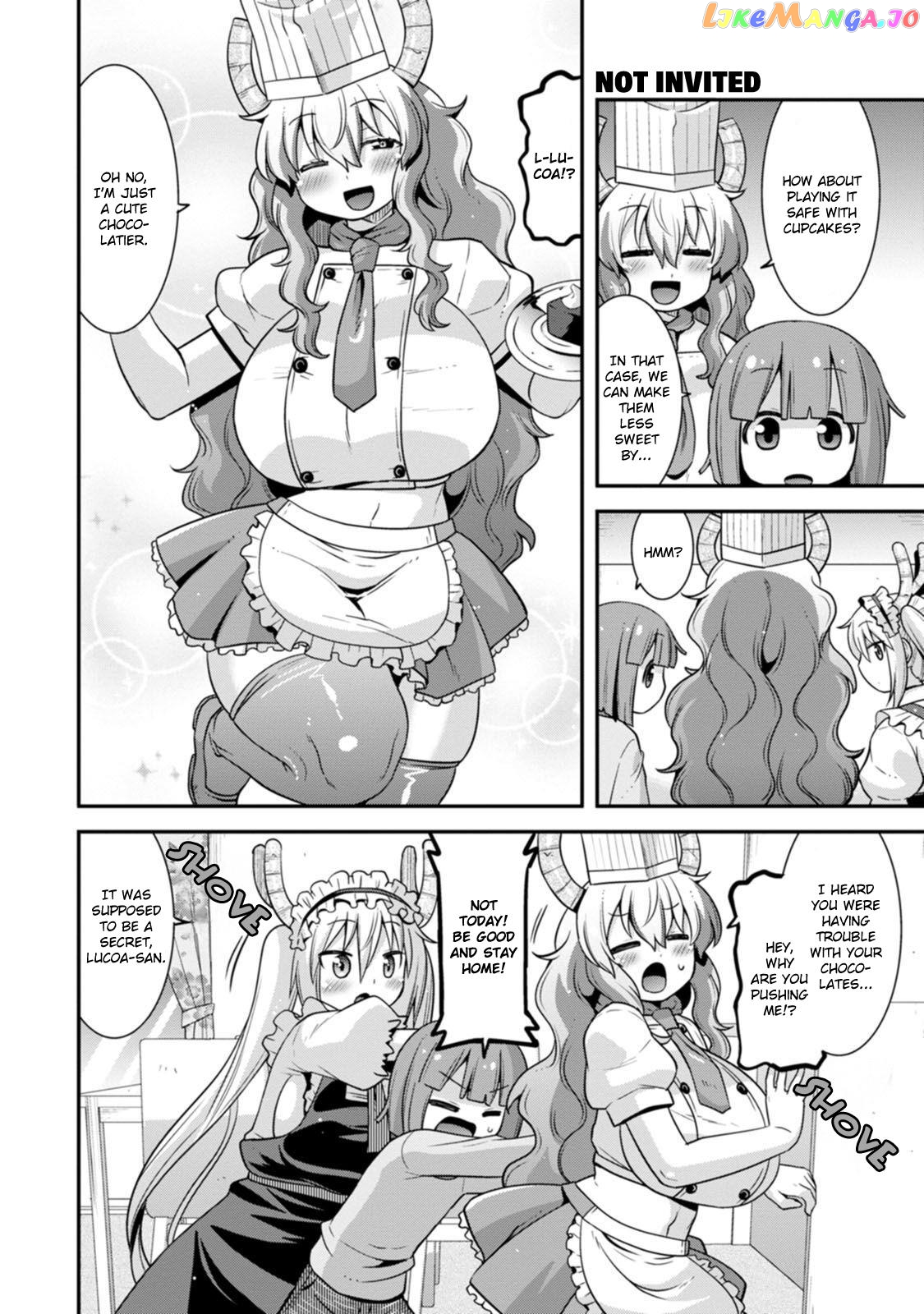 Miss Kobayashi's Dragon Maid: Lucoa is my xx chapter 38 - page 6