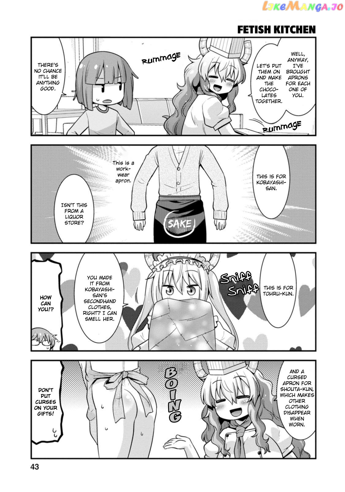 Miss Kobayashi's Dragon Maid: Lucoa is my xx chapter 38 - page 7