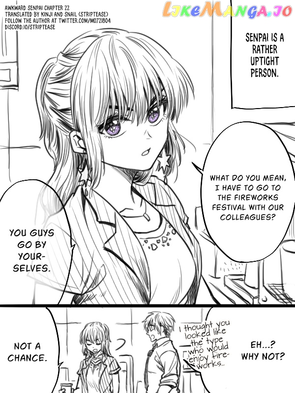 Awkward Senpai chapter 23 - page 1