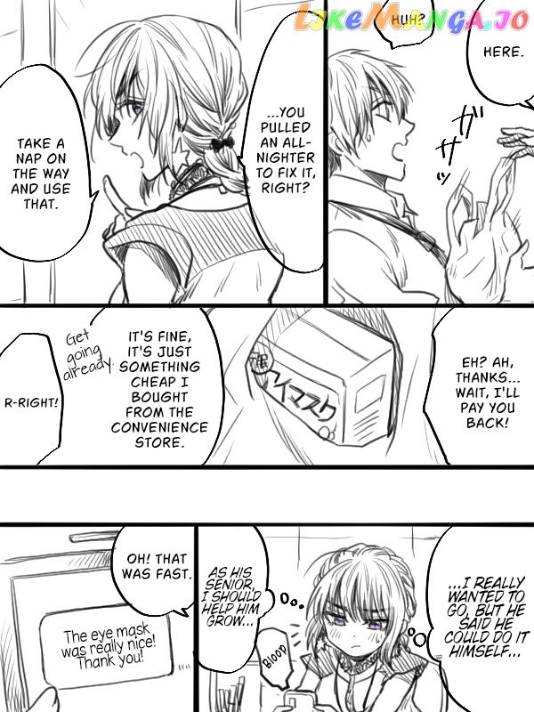Awkward Senpai chapter 28 - page 2