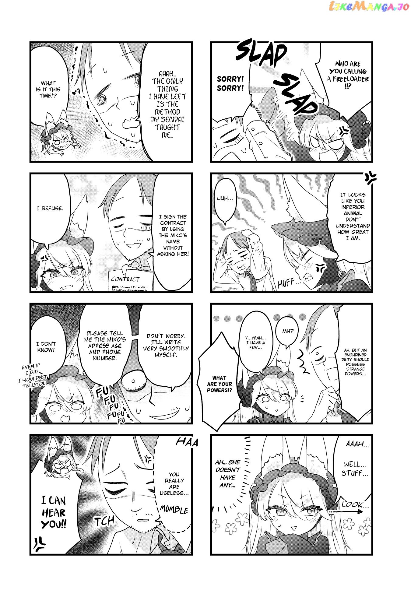 Wakarasero! Namaikitsune-Sama chapter 1 - page 6