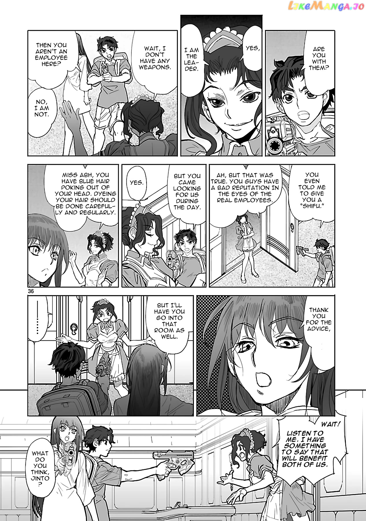 Seikai no Monshou (YONEMURA Kouichirou) chapter 24 - page 36
