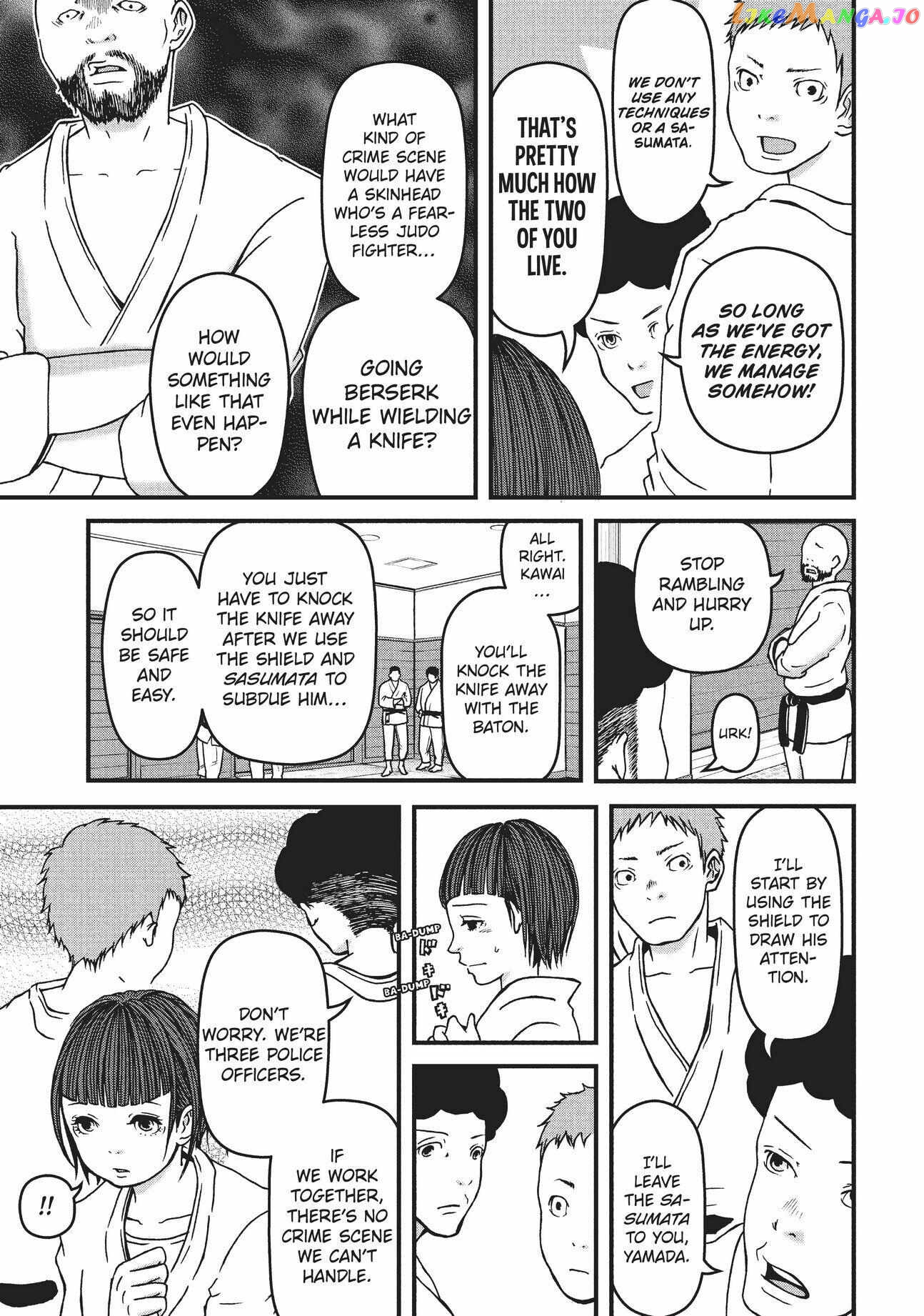 Hakozume: Koban Joshi no Gyakushuu Chapter 17 - page 13