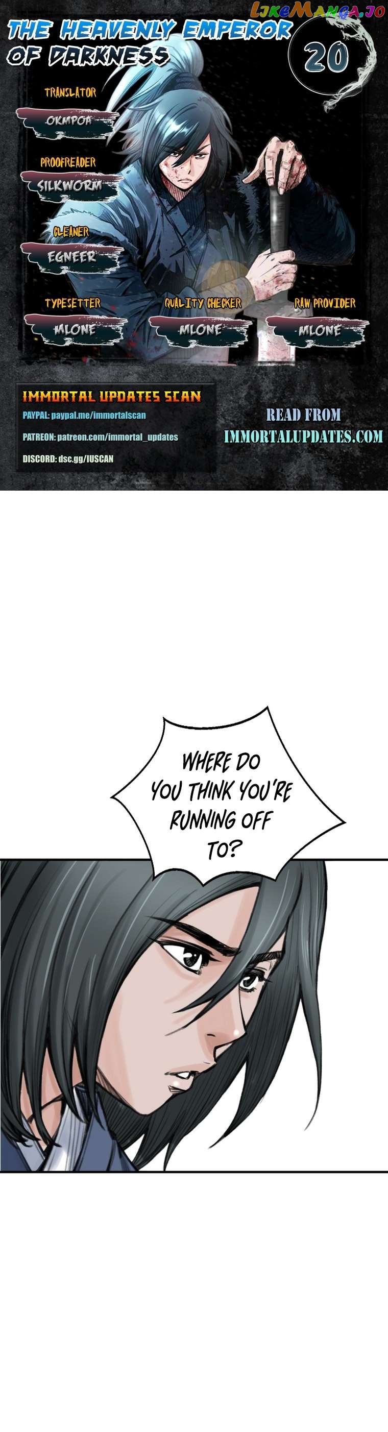 The Heavenly Emperor of Darkness Chapter 20 - page 1