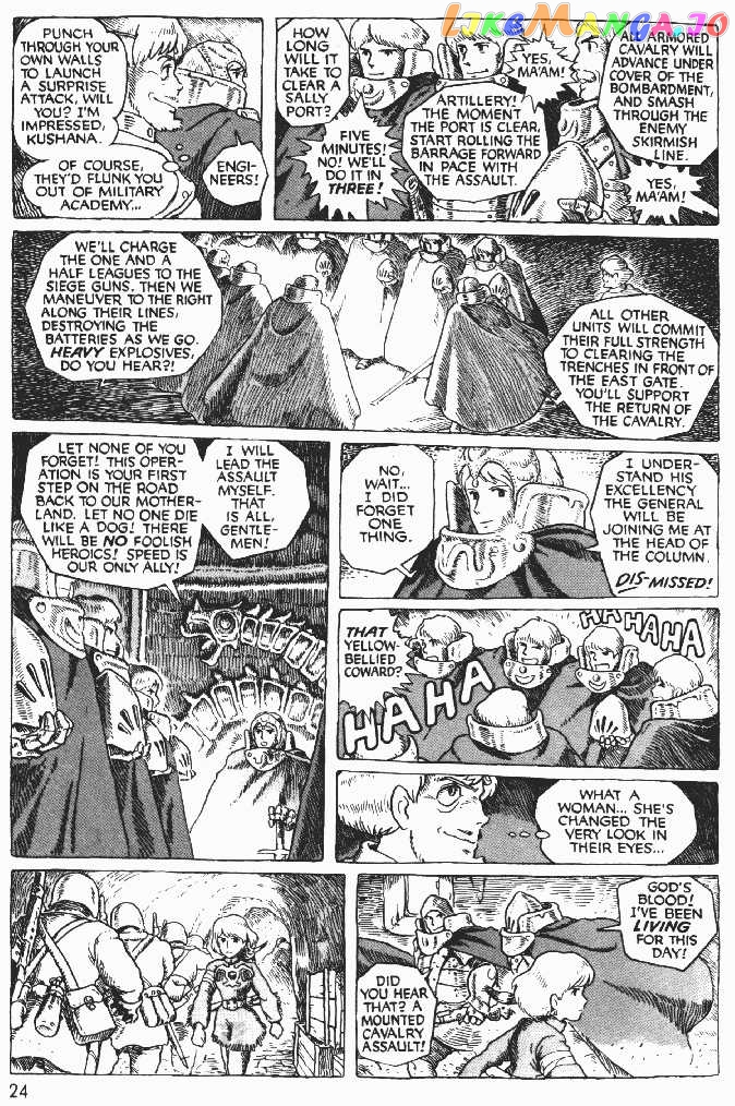 Nausicaä of The Valley of The Wind Chapter 1 - page 23