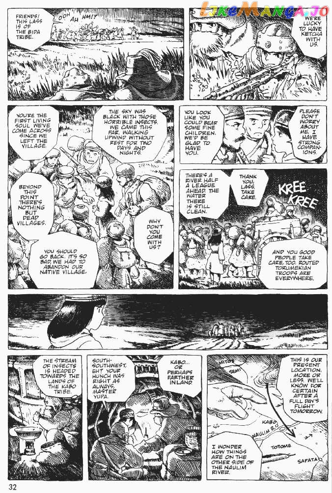 Nausicaä of The Valley of The Wind Chapter 5 - page 29