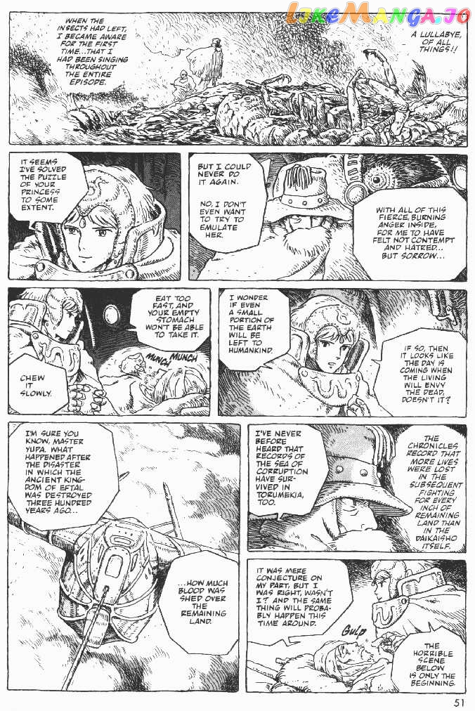 Nausicaä of The Valley of The Wind Chapter 5 - page 48