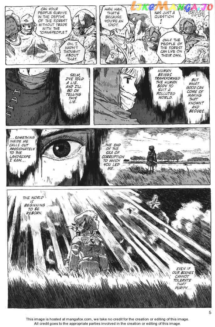 Nausicaä of The Valley of The Wind Chapter 20 - page 5
