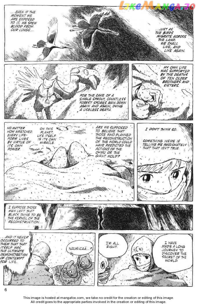 Nausicaä of The Valley of The Wind Chapter 20 - page 6