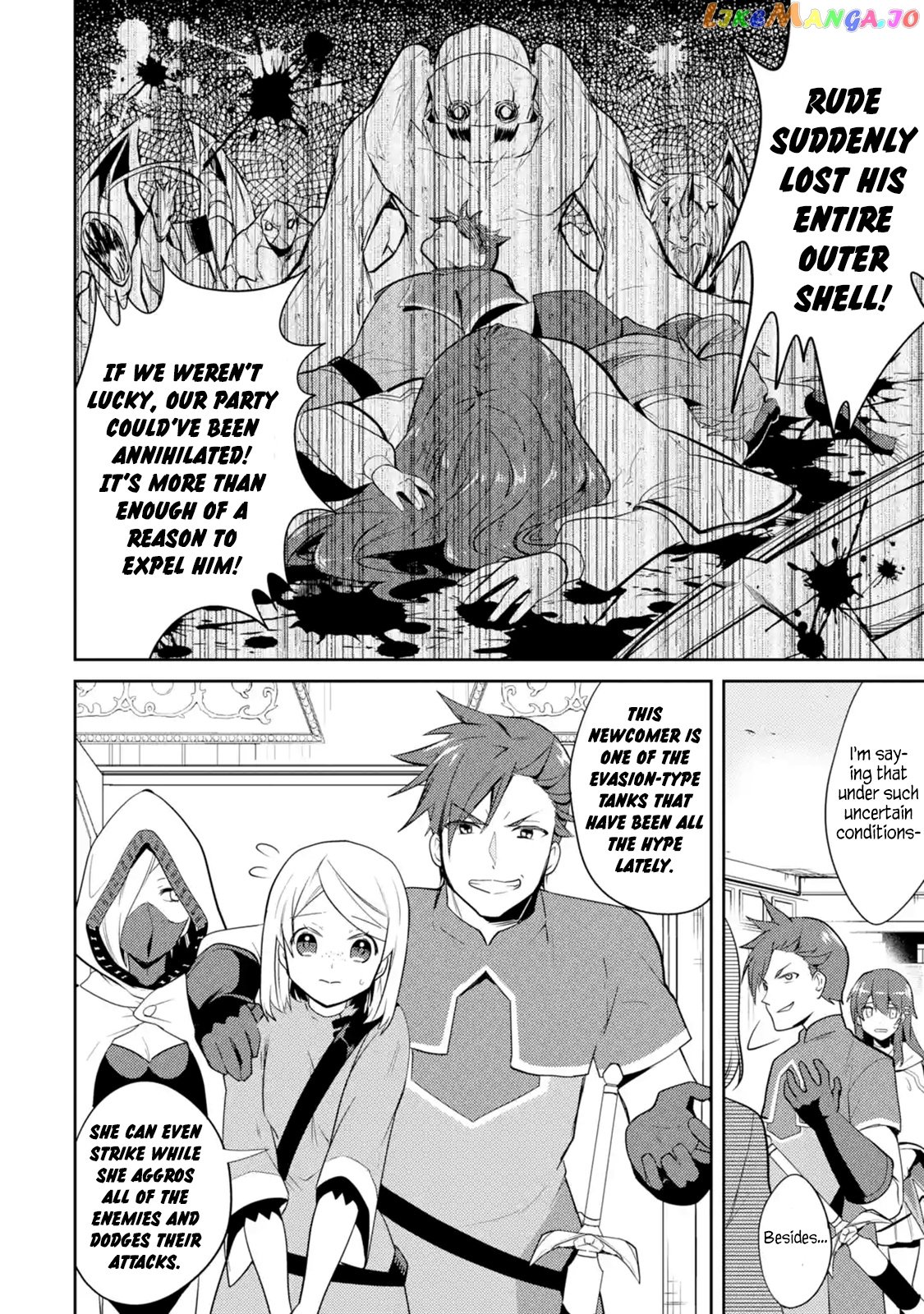 The Labyrinth Raids of the Ultimate Tank ~The Tank Possessing a Rare 9,999 Endurance Skill was Expelled from the Hero Party~ chapter 1.2 - page 7