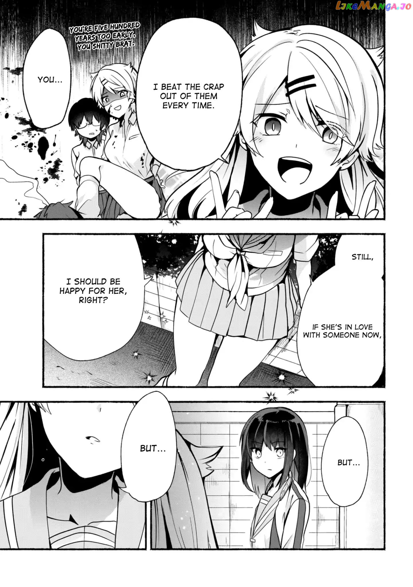 Pashiri na Boku to Koi suru Banchou-san chapter 26 - page 16