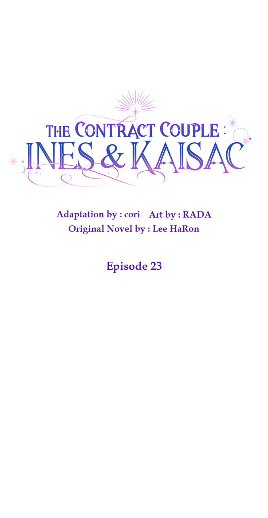 The Contract Couple: Ines & Kaisac Chapter 23 - page 27
