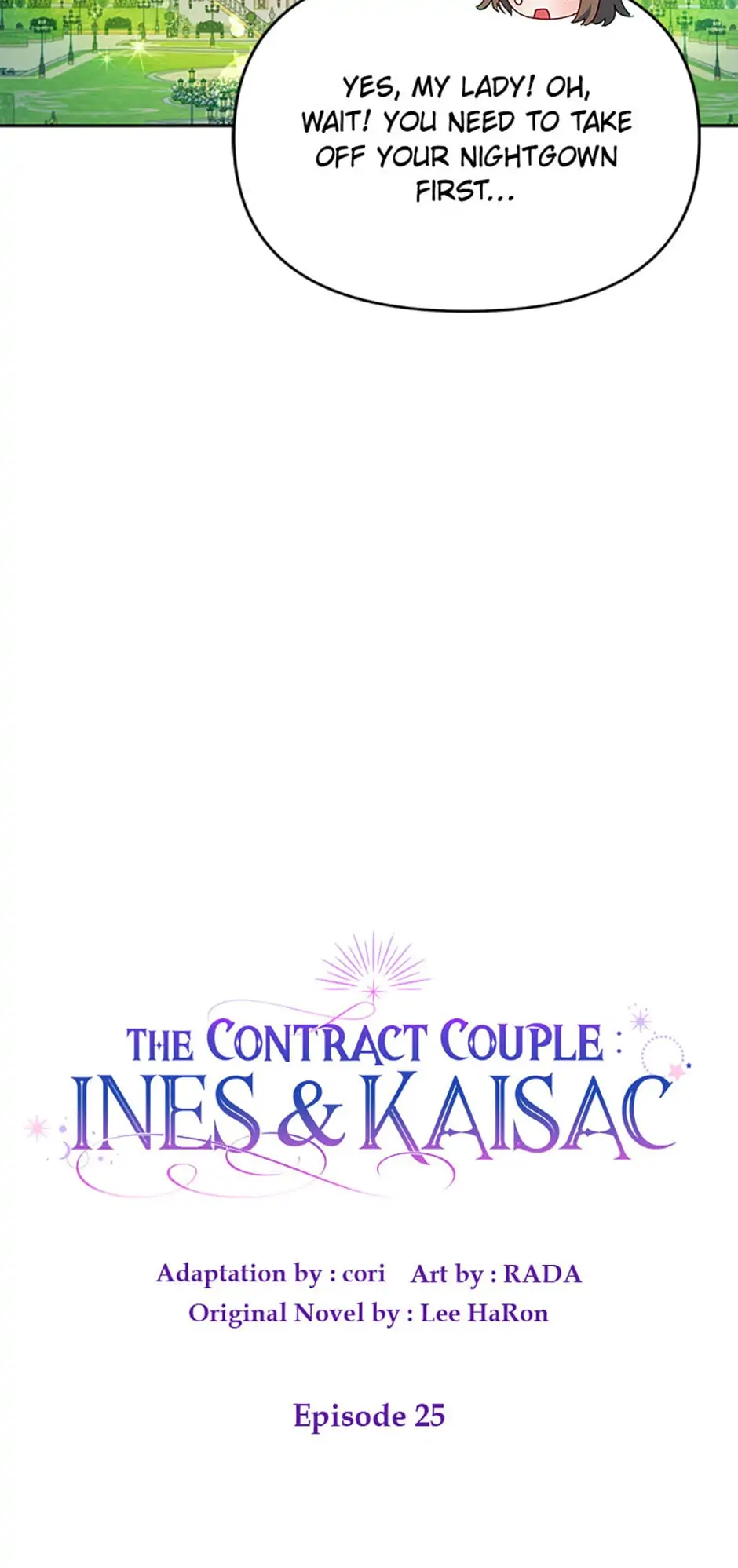 The Contract Couple: Ines & Kaisac Chapter 25 - page 7