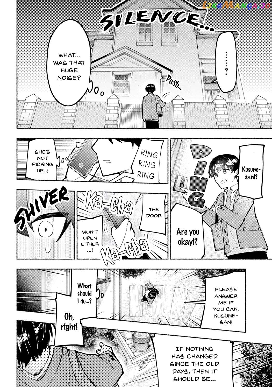 Tabun Kanojo Wa Tassou Shiteru Chapter 1 - page 8