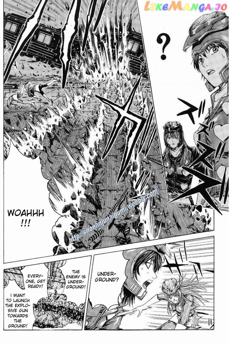 Himitsu Sentai Momoidaa chapter 12 - page 8