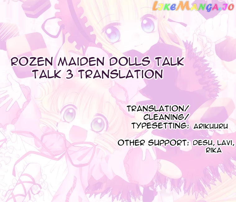 Rozen Maiden: Dolls Talk chapter 3 - page 8