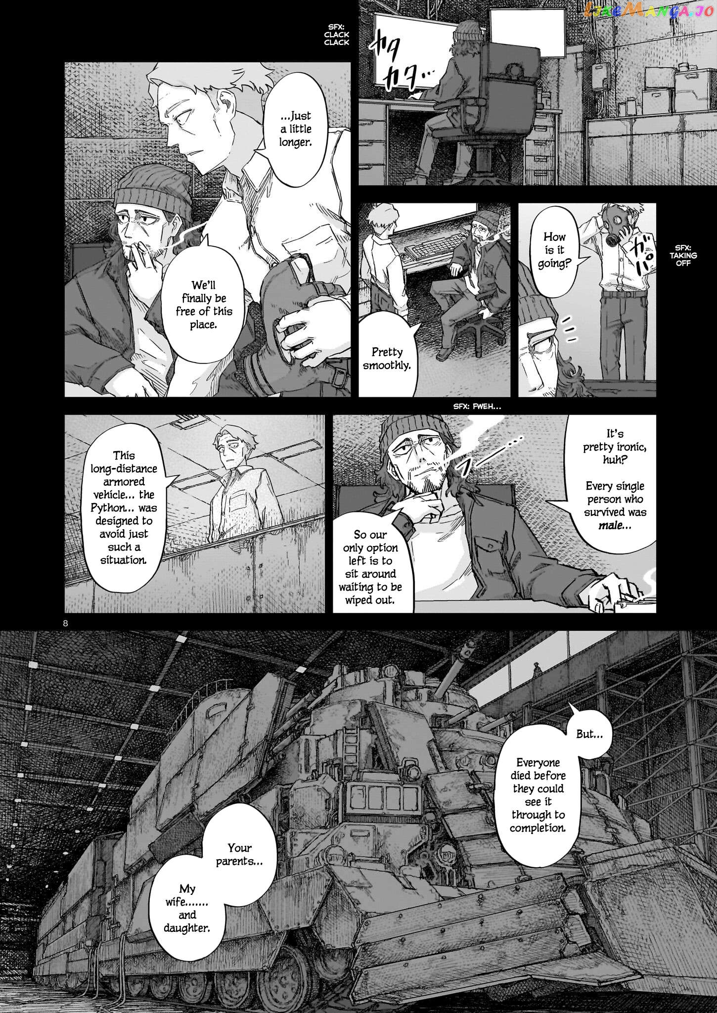 Usuzumi no Hate Chapter 14 - page 8