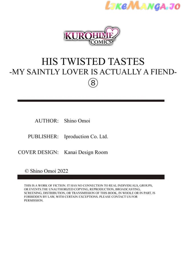 His Twisted Tastes -My Saintly Lover Is Actually a Fiend! Chapter 8 - page 27