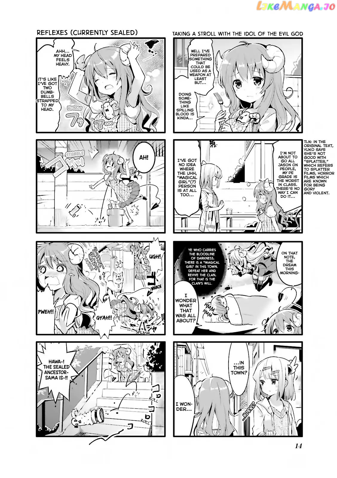 Machikado Mazoku chapter 1 - page 7