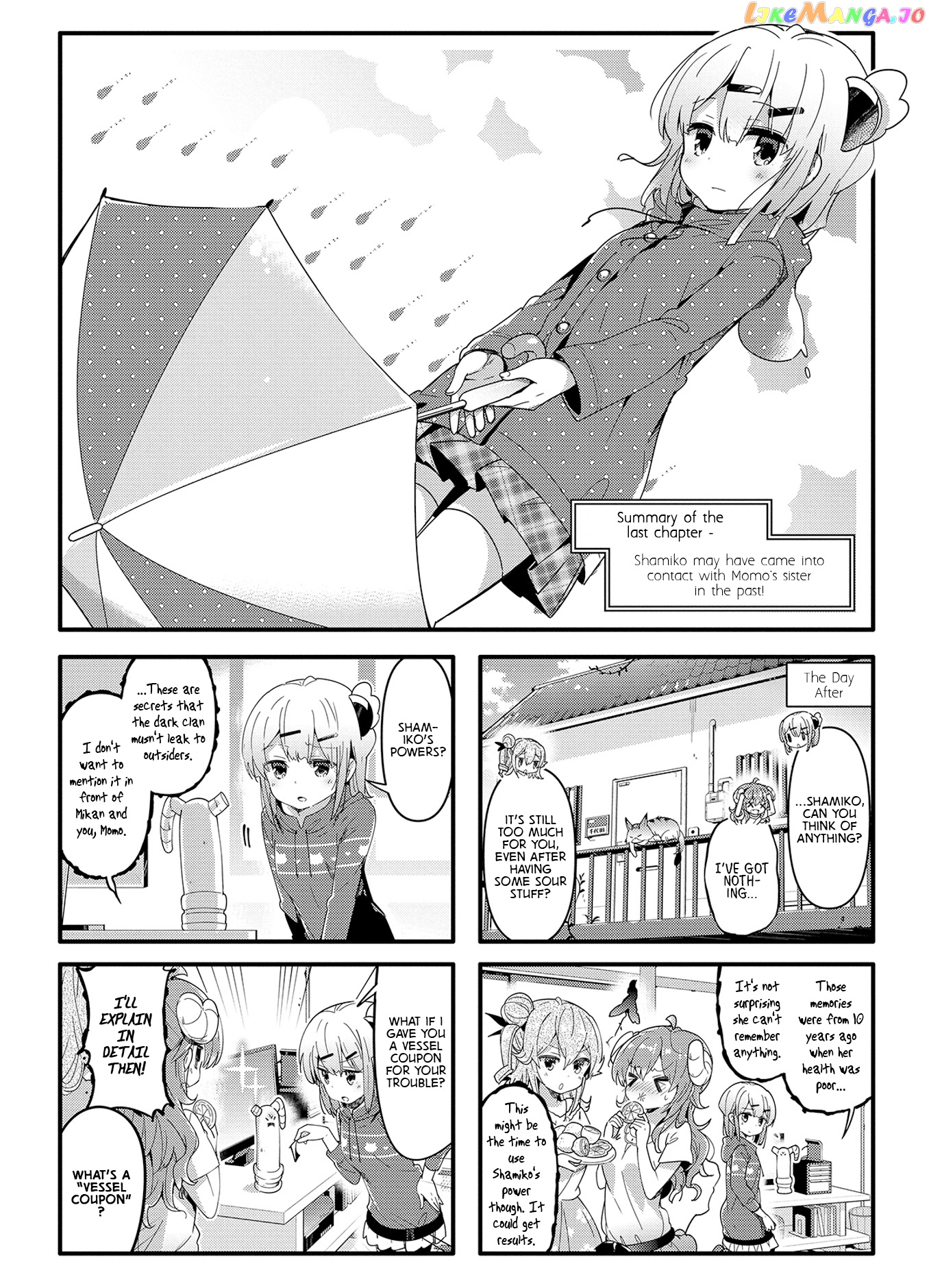 Machikado Mazoku chapter 37 - page 1
