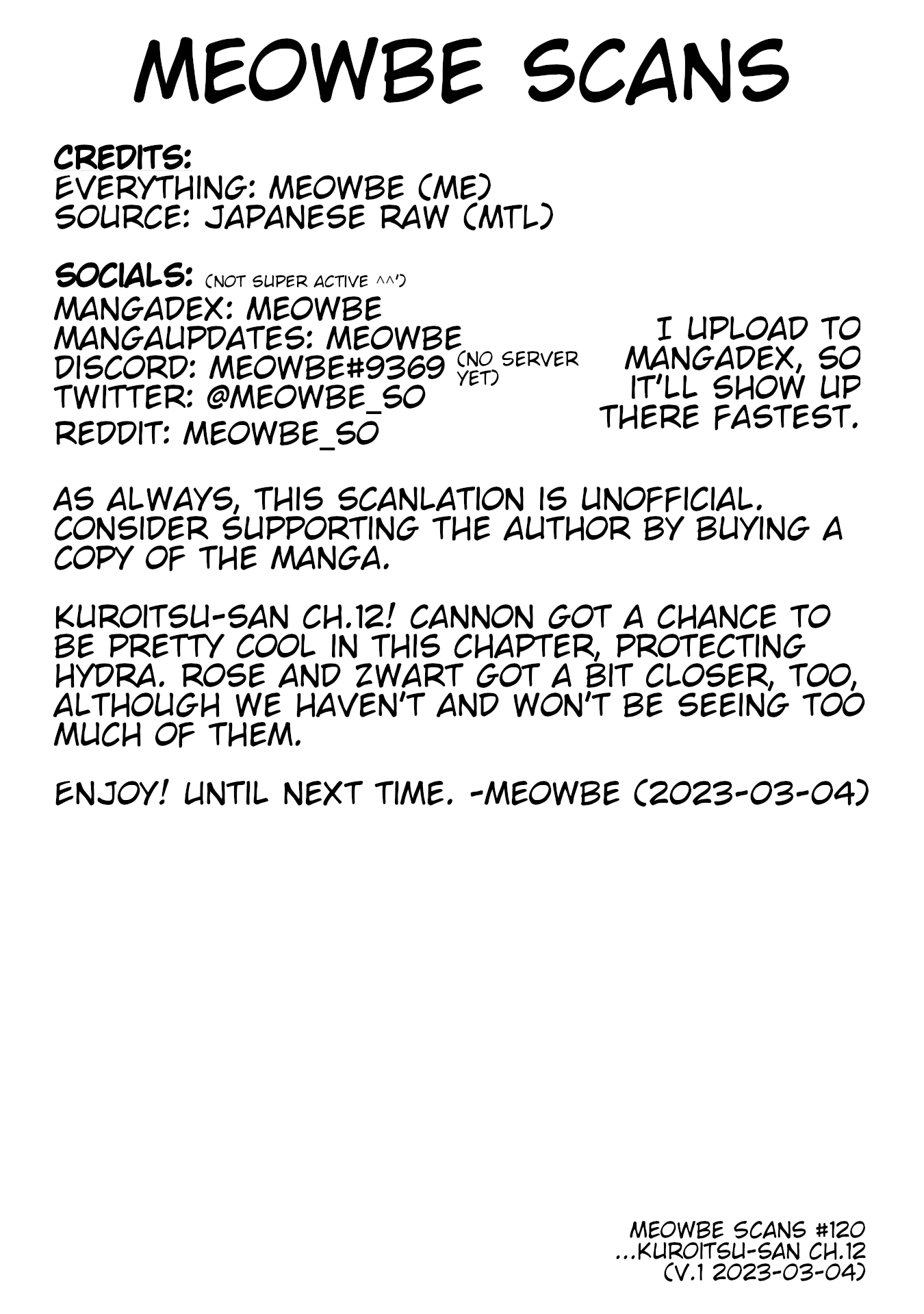 Kuroitsu-San In The Superhuman Research & Development Department chapter 12 - page 24