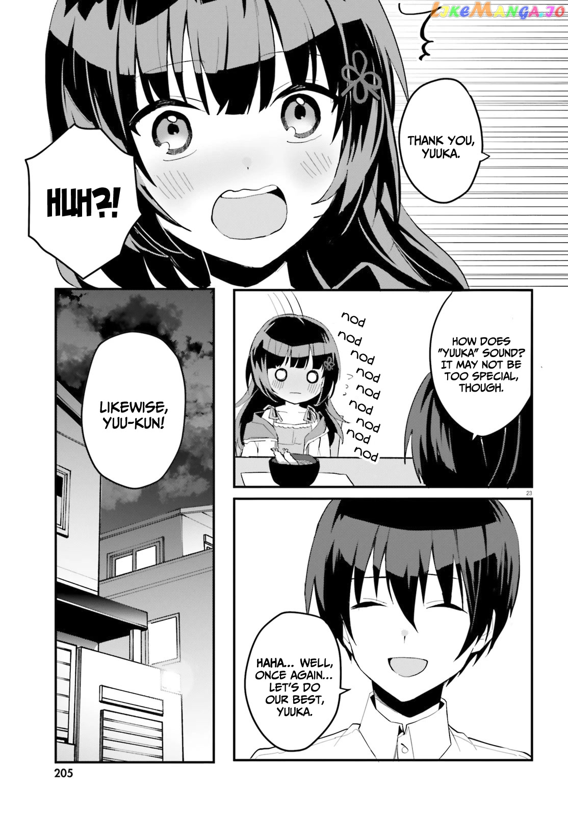 The Plain-Looking Girl, Who Became My Fiancée, Is Only Cute At Home chapter 4 - page 24