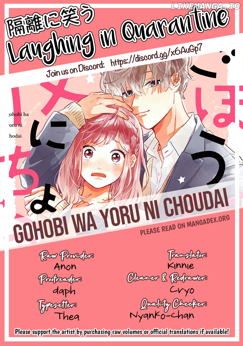 Gohoubi Wa Yoru Ni Choudai chapter 3 - page 30
