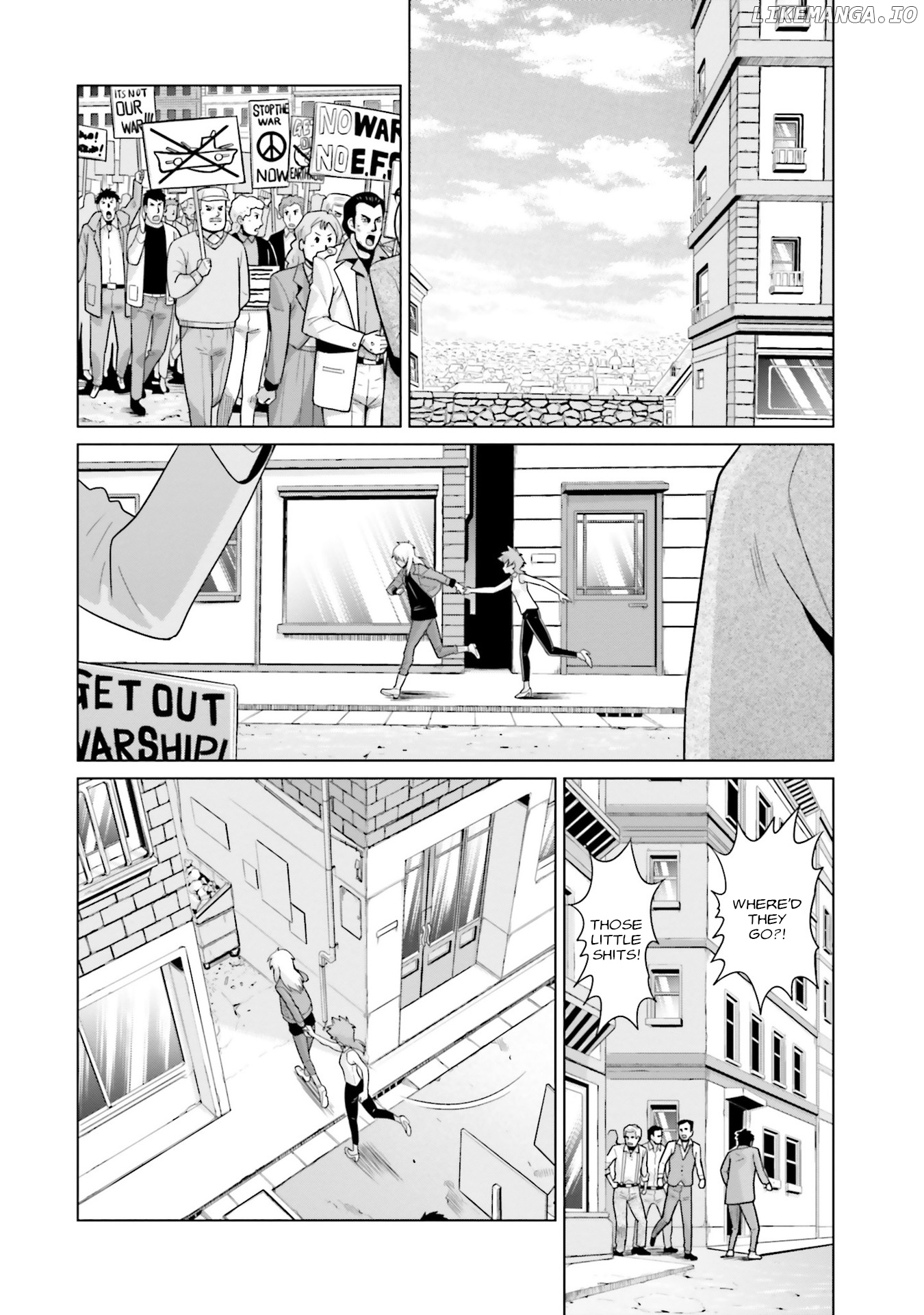 Mobile Suit Gundam F90 FF chapter 22 - page 14