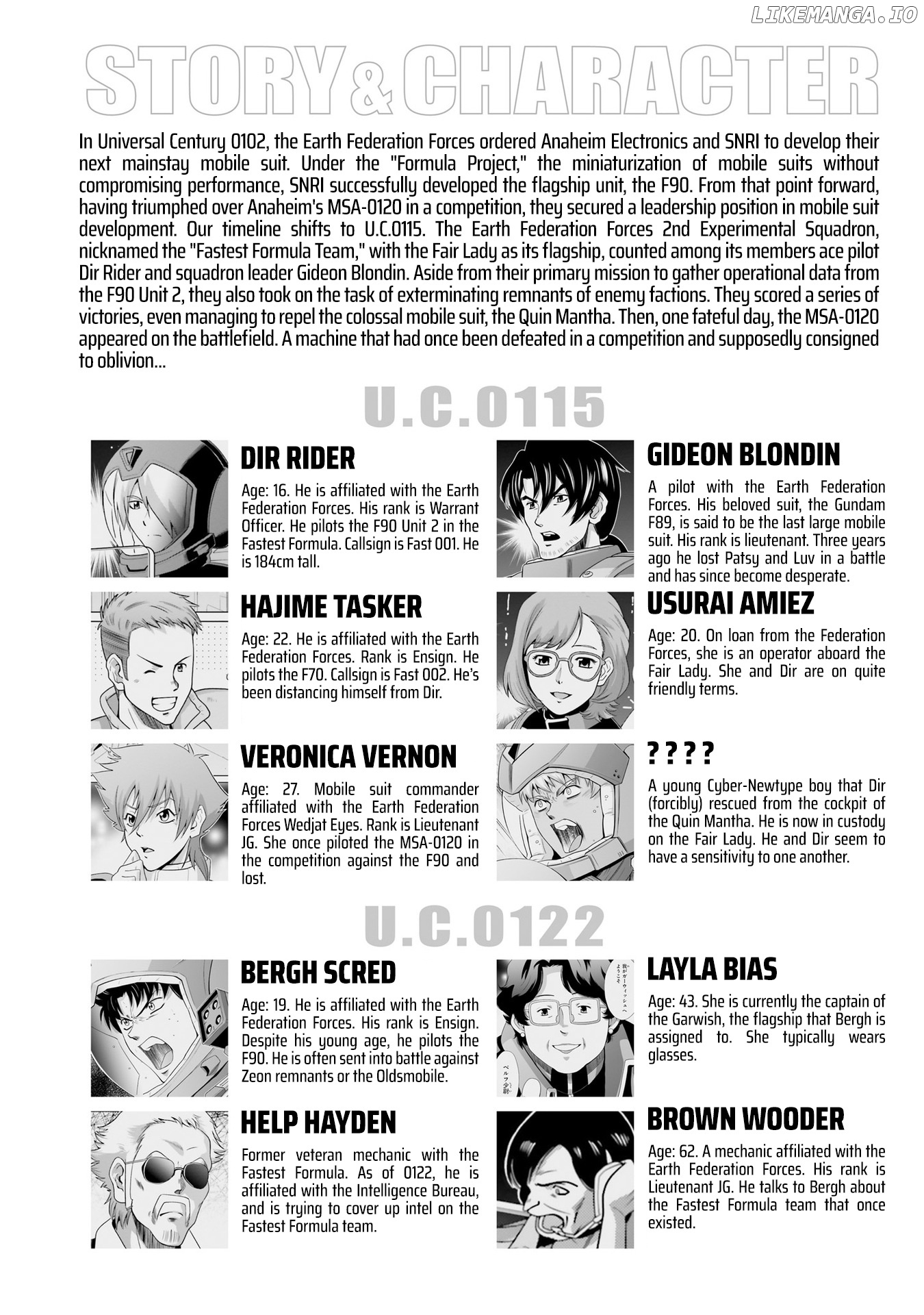 Mobile Suit Gundam F90 FF chapter 19.5 - page 3