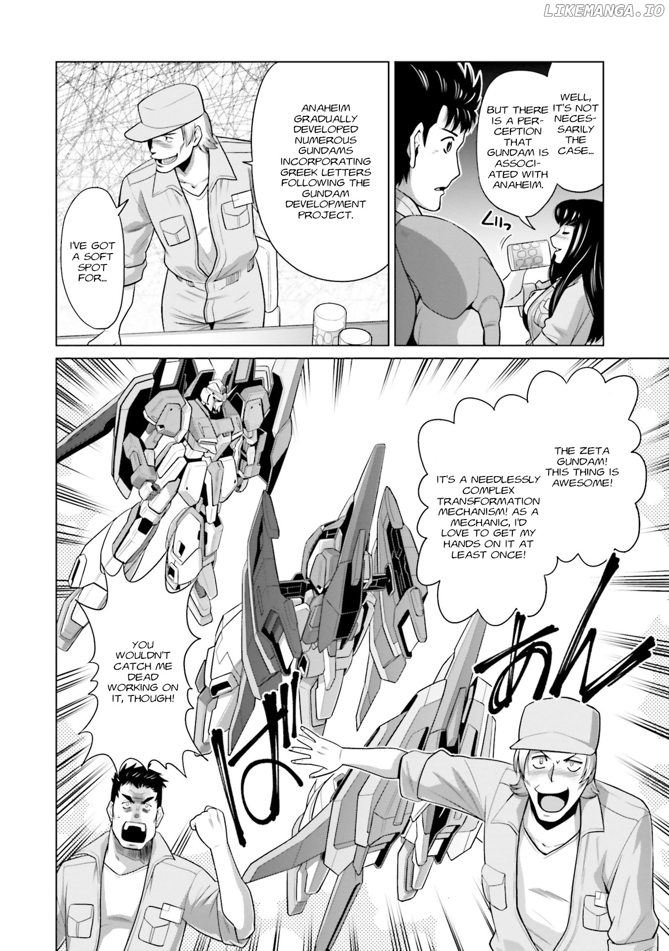 Mobile Suit Gundam F90 FF chapter 23.5 - page 6