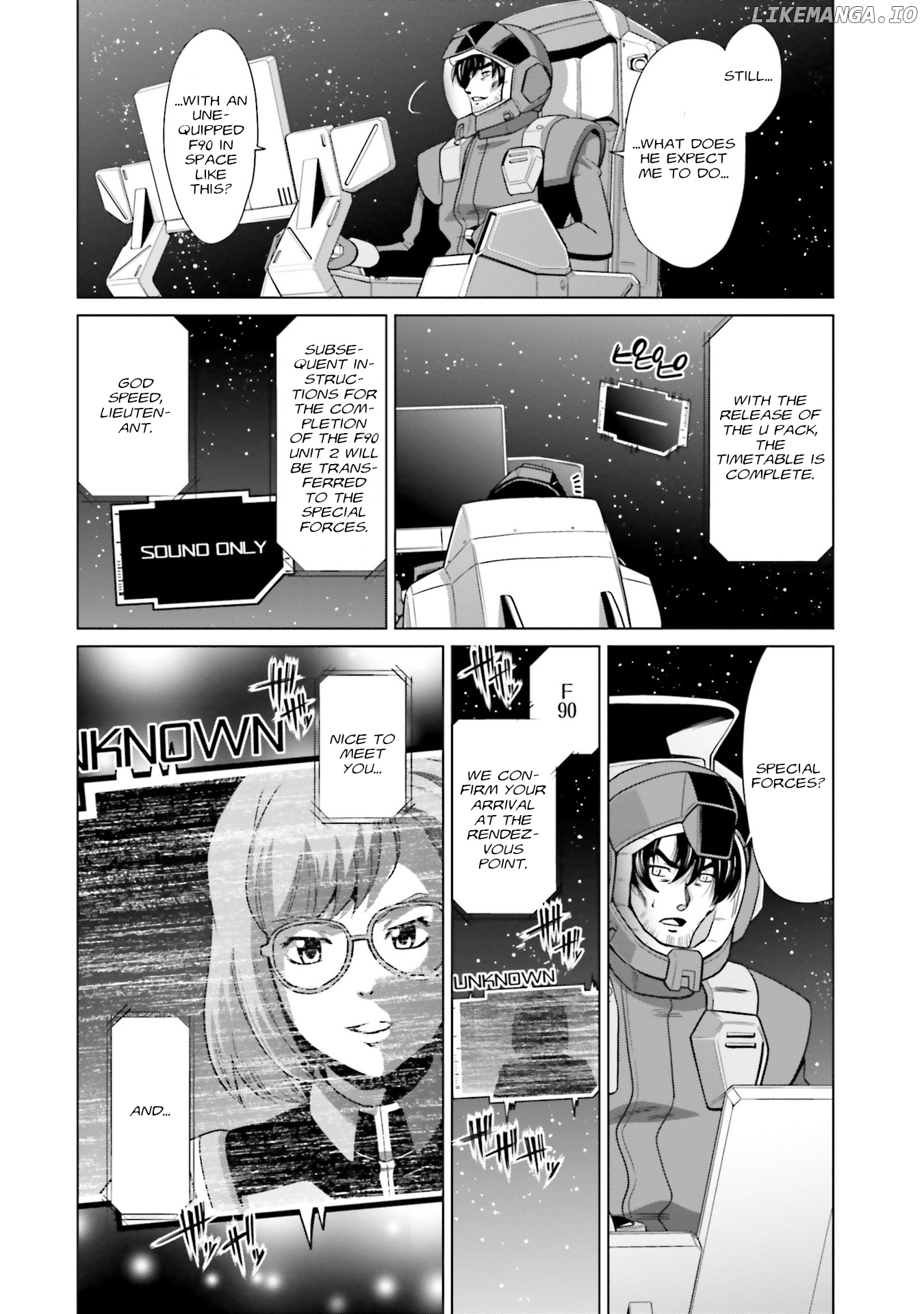 Mobile Suit Gundam F90 FF chapter 13 - page 20
