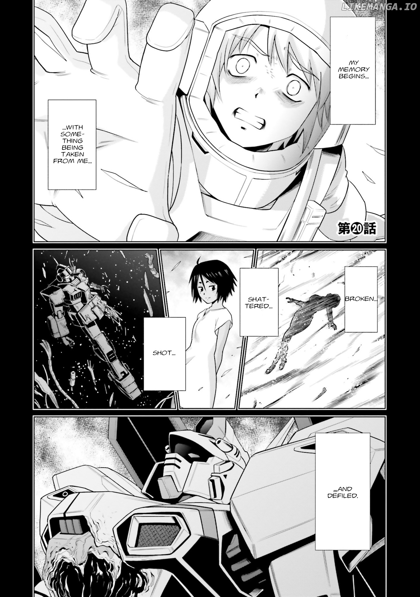 Mobile Suit Gundam F90 FF chapter 20 - page 1