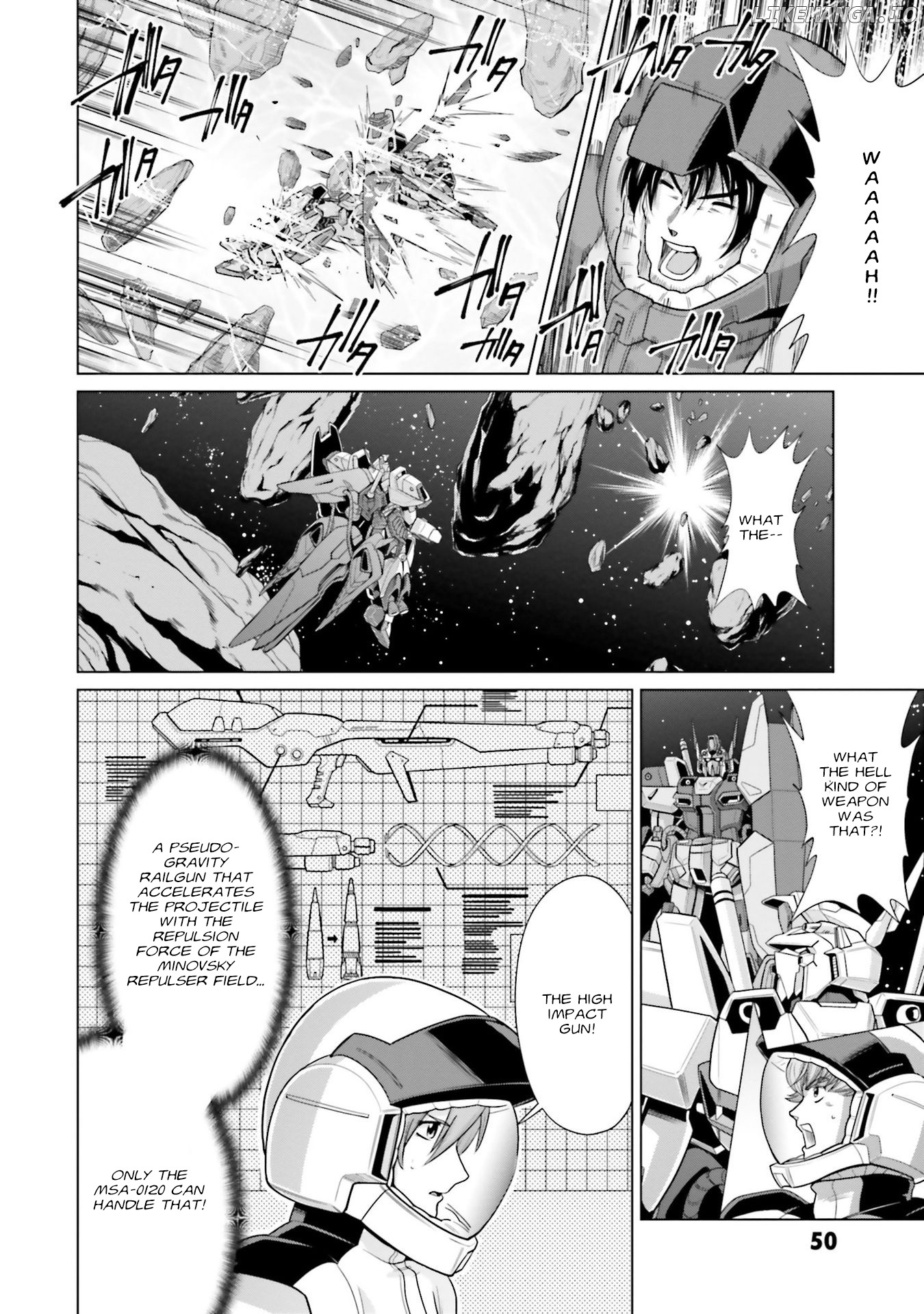 Mobile Suit Gundam F90 FF chapter 20 - page 10