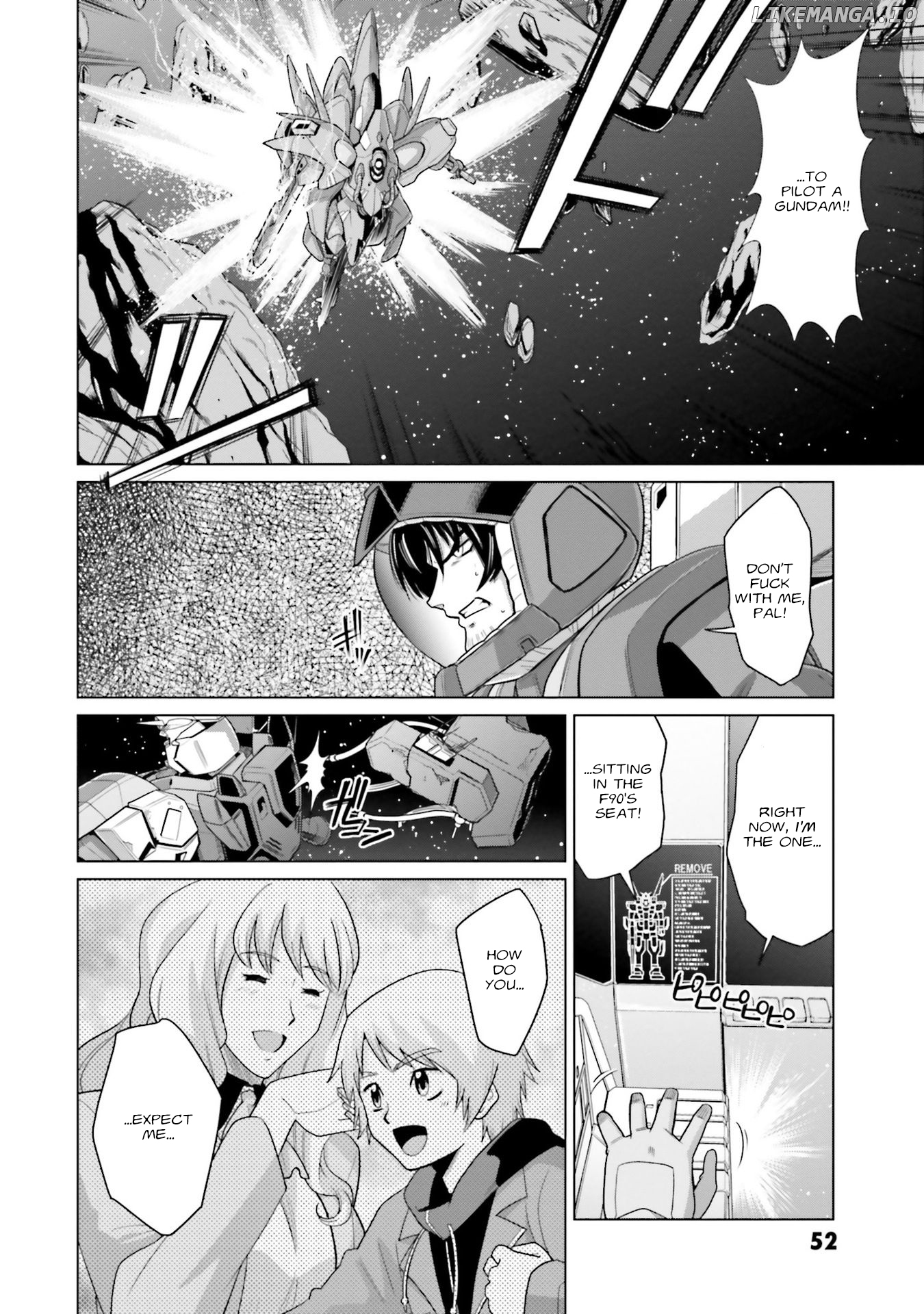 Mobile Suit Gundam F90 FF chapter 20 - page 12