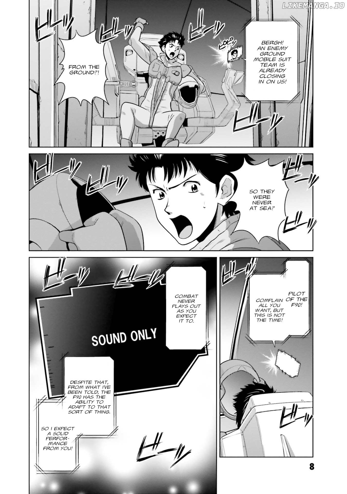 Mobile Suit Gundam F90 FF chapter 10.5 - page 9