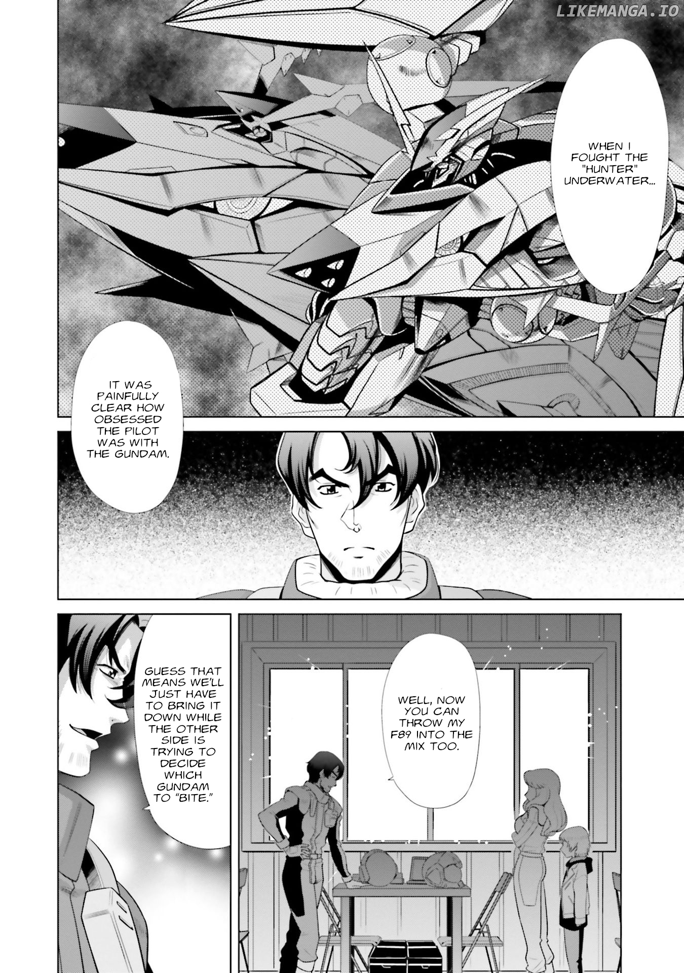 Mobile Suit Gundam F90 FF chapter 6 - page 14