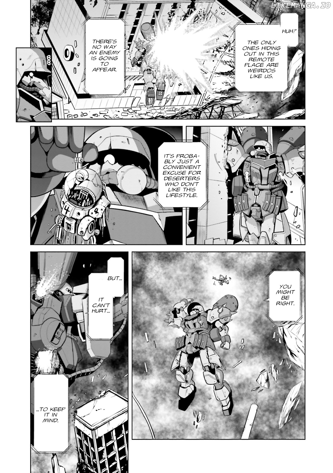 Mobile Suit Gundam F90 FF chapter 6 - page 19