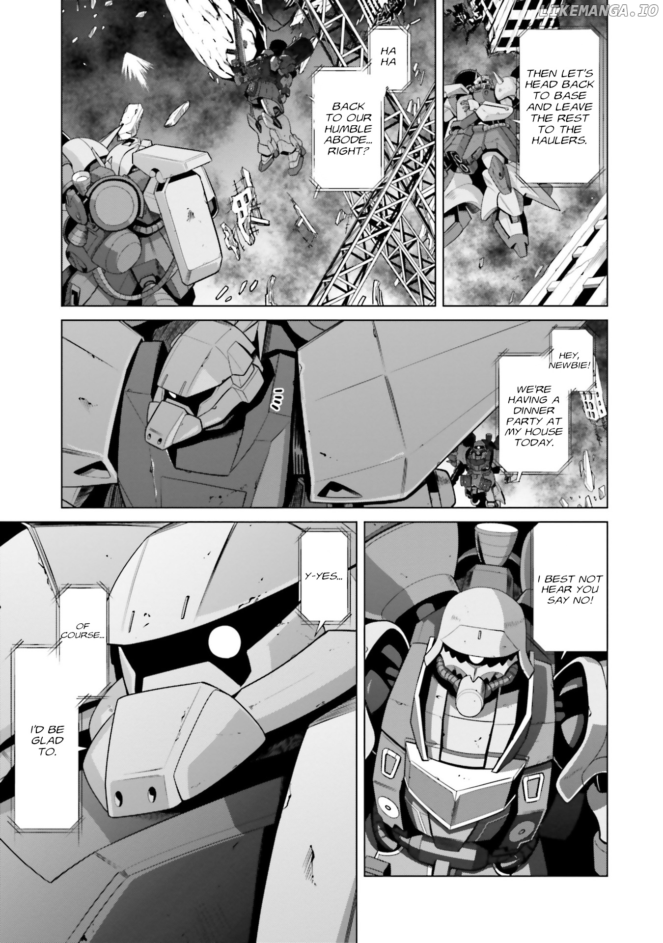 Mobile Suit Gundam F90 FF chapter 6 - page 21