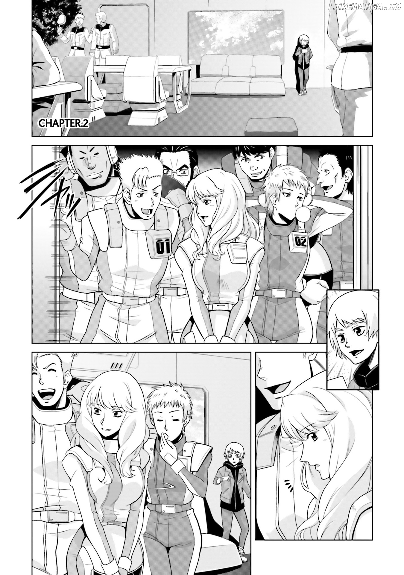 Mobile Suit Gundam F90 FF chapter 2 - page 1